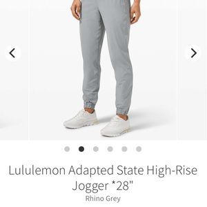 Lululemon Adapted State Joggers